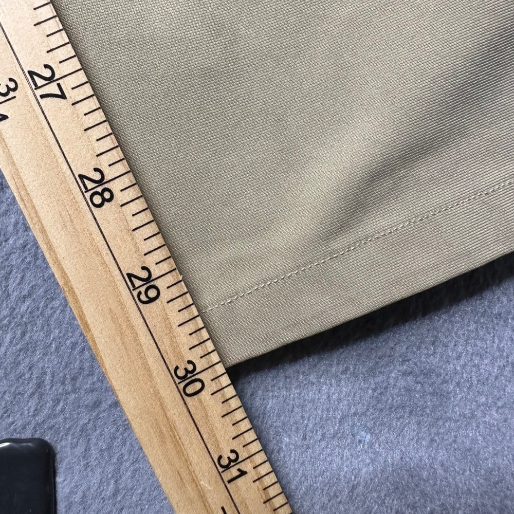 Lululemon Commission Slim Fit Pants Mens 32 Khaki Tan Tech Chino 32x30 - Picture 2 of 13
